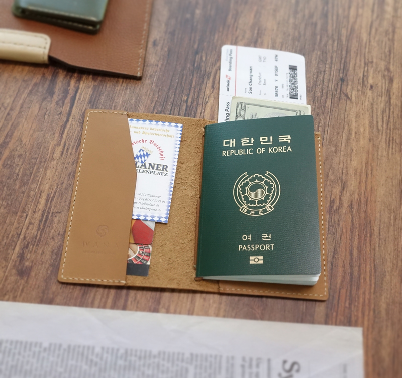 여권커버 패스포트폴더 wana 와나크래프트